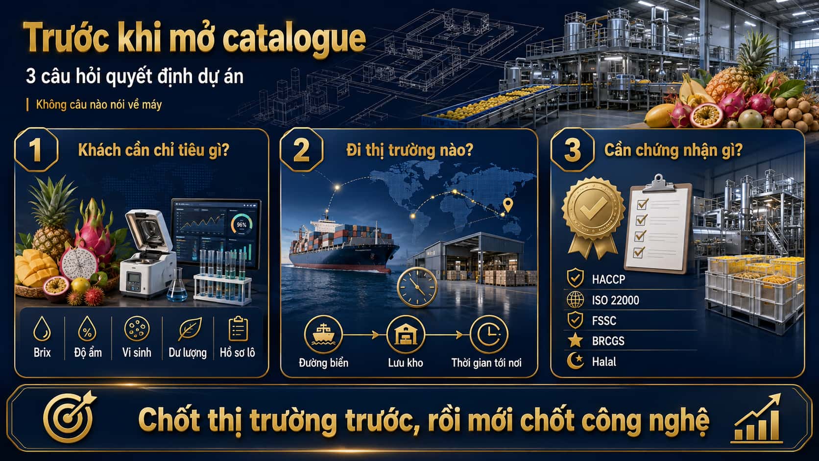 Ban lam viec co ban ve layout nha may va bang so lieu — quyet dinh tren giay truoc khi mua may.