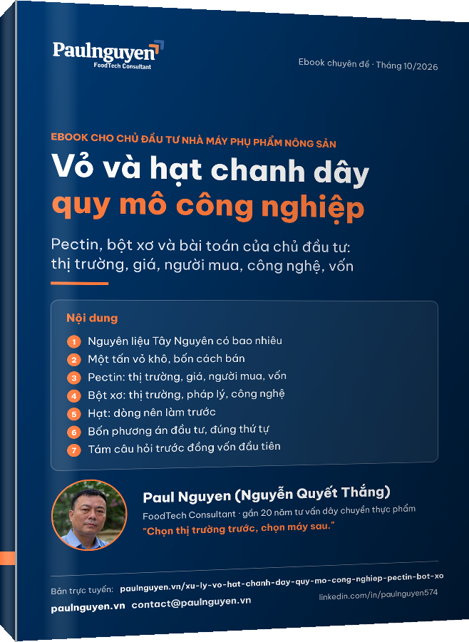 Bìa ebook Vỏ và hạt chanh dây quy mô công nghiệp